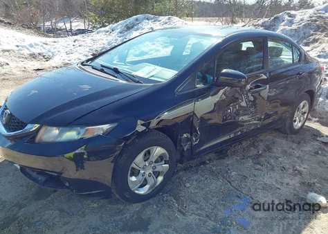 2014 Honda Civic Lx из США, поврежденный, VIN 2HGFB2F57EH516864